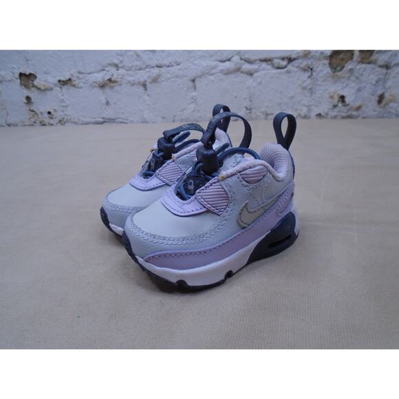 [CV0065-005] Toddler Nike AIR MAX 90 TOGGLE TD 'PURE PLATINUM 2C - Picture 3 of 8